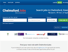 Tablet Screenshot of chelmsfordjobs.co.uk